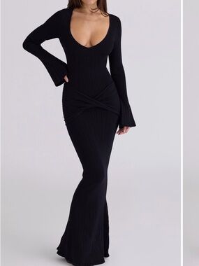 white christmas dresses House Of CB Charmaine Corset Maxi